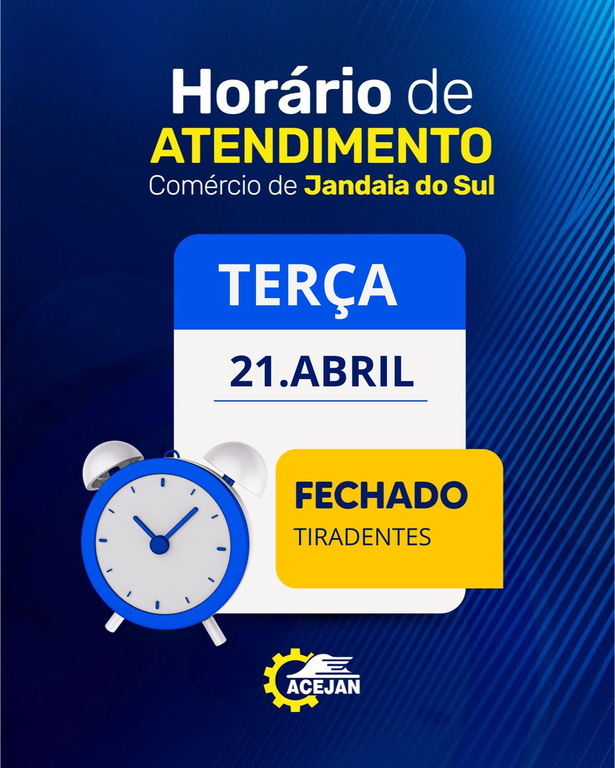 COMÉRCIO FECHADO EM JANDAIA DO SUL