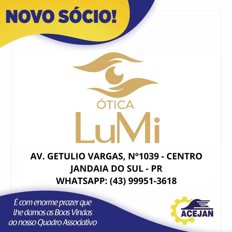 NOVO SÓCIO!