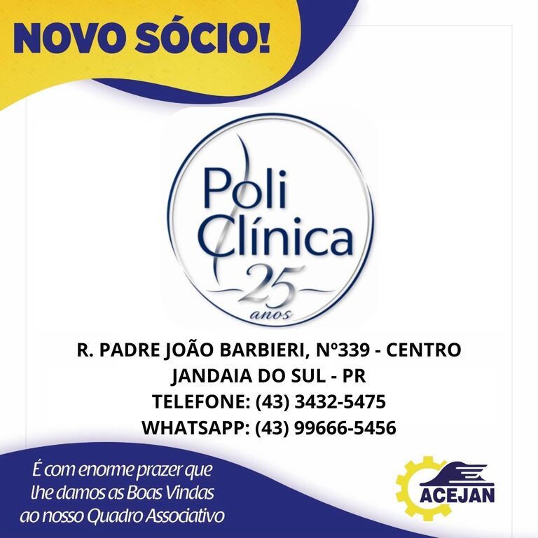 NOVO SÓCIO!