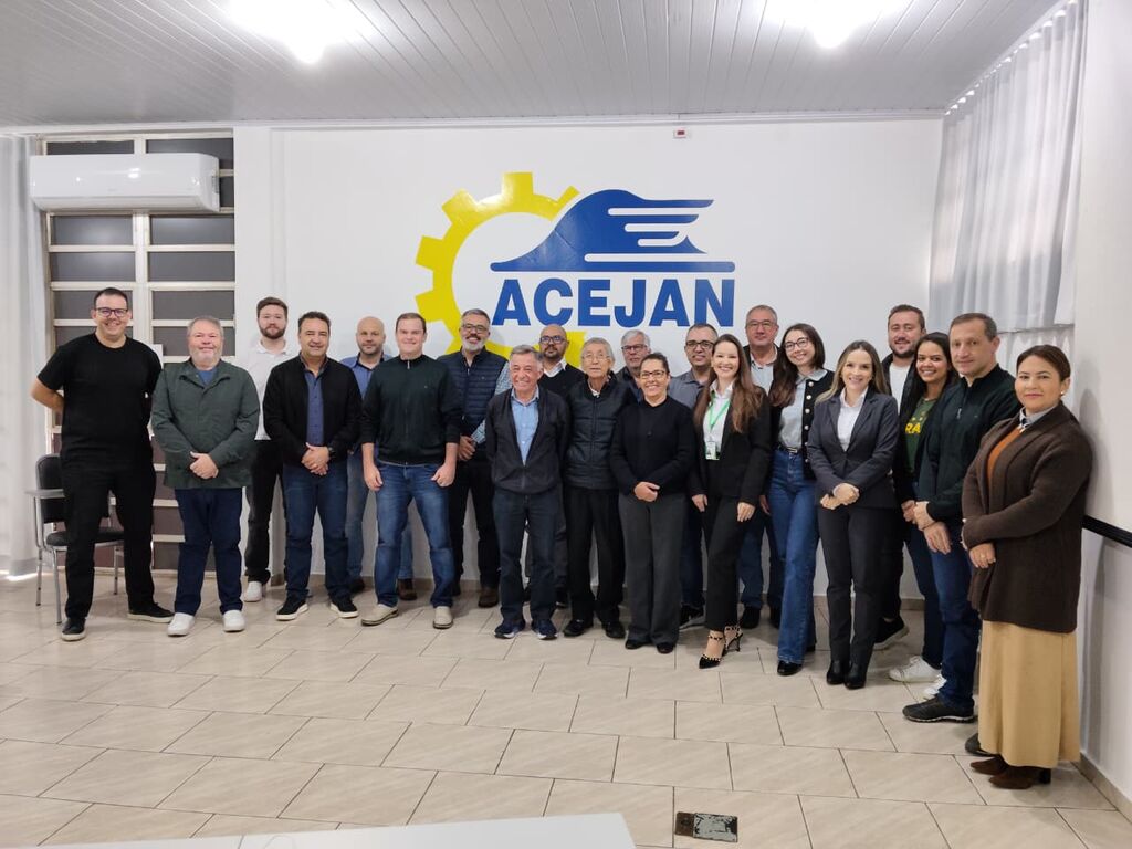 PARCERIAS E EVENTOS PAUTAM REUNIÃO DA DIRETORIA DA ACEJAN E ACEJAN JOVEM