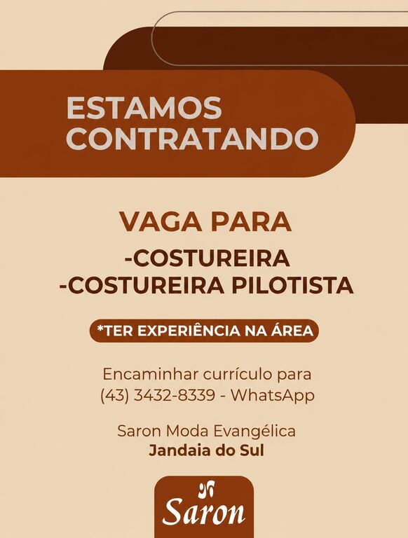 SARON CONTRATA!